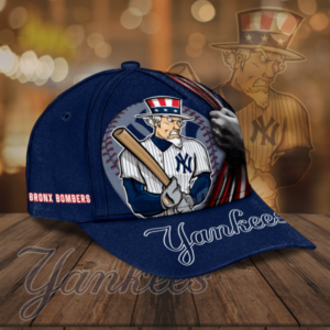 Personalized New York Yankees America baseball Cap 3