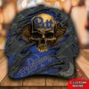 Personalized Pittsburgh Panthers skull custom cap 2