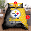 Personalized Pittsburgh Steelers Bedding Set DTTBS1501167 2