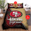 Personalized San Francisco 49ers 2 Bedding Set DTTBS1501169 2