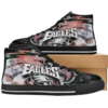 Philadelphia Eagles 23 Custom Canvas High Top Shoes L98 2