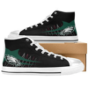 Philadelphia Eagles 24 Custom Canvas High Top Shoes L98 2