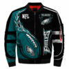 Philadelphia Eagles bomber jacket Fashion winter coat gift for men 2