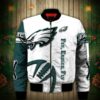 Philadelphia Eagles Bomber jacket Graphic balls gift for fans 2