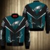 Philadelphia Eagles bomber Jacket lightning graphic gift for men 3