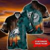 Philadelphia Eagles Customized Summer Hawaiian Shirt 2