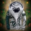 Philadelphia Eagles Fleece Jacket 3D Graphic balls 3