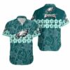 Philadelphia Eagles Flower and Logo Hawaii Shirt and Shorts Summer Col 2