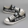 Philadelphia Eagles Football 1 Gift For Fans Low Top Custom Canvas 2