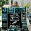 Philadelphia Eagles Girl 3D Quilt Blanket 5