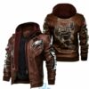 Philadelphia Eagles Leather Jacket gift for fan 3