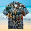 Philadelphia Eagles Logo Hawaiian shirt for man & women 3