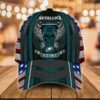 Philadelphia Eagles Metallica 3D Cap 3