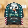 Philadelphia Eagles Mickey Mouse 3D Cap 4