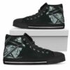 Philadelphia Eagles Nightmare Freddy Custom Canvas High Top Shoes 2