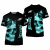 Philadelphia Eagles Skull And Butterflies Men’s And Women’s Gi 2