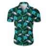 Philadelphia Eagles Tropical Flower Hawaiian Graphic Print Short S 3