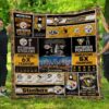 Pittsburgh Steelers And Pittsburgh Penguins 3D Customized Quilt Blanket 4