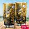 Pittsburgh Steelers Baby Groot Custom Name Tumbler 3