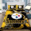 Pittsburgh Steelers Bedding Set 2 (Duvet Cover & Pillow Cases) 2