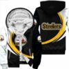 Pittsburgh Steelers Fleece Jacket 3D curve great fleece hoodie 2