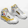 Pittsburgh Steelers Football Jordan 13 Sneakers 2