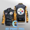 Pittsburgh Steelers Leather Jacket Gift for fans 3