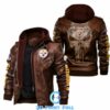 Pittsburgh Steelers Leather Jacket Skulls Deaths 2