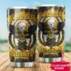 Pittsburgh Steelers Metallica Custom Name Tumbler 2