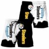 Pittsburgh Steelers Summer Beach Shorts Model 5 2