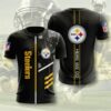 Pittsburgh Steelers T-shirt 3D Performance Short Sleeve 3