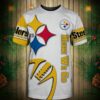 Pittsburgh Steelers T-shirt Graphic balls gift for fans 3