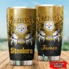 Pittsburgh Steelers Tumbler MTLC CUSTOM NAME 3