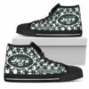 Puzzle Logo With New York Jets Custom Canvas High Top Shoes L98 3