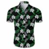 San Antonio Spurs Hawaiian shirt Cute Flower Short Sleeve 3