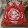 San Francisco 49ers 10 Gift For Fan Personalized Duvet Quilt Beddi 3