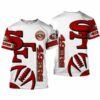 San Francisco 49ers 3 Gift for Fan 3D T Shirt Sweater Zip Hoodie B 2