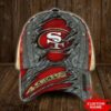 San Francisco 49ers 3D Cap Custom Name CAP 5