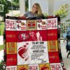 San Francisco 49Ers 3D Customized Quilt Blanket 5