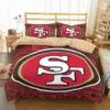 San Francisco 49ers 4 Gift For Fan Duvet Quilt Bedding Set 2 H97 2