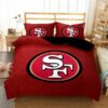 San Francisco 49ers 7 Gift For Fan Duvet Quilt Bedding Set H97 5