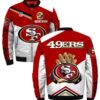 San Francisco 49ers bomber jacket Style #5 winter coat gift for men 2