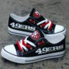 San Francisco 49ers Football 2 Gift For Fans Low Top Custom Canvas 2