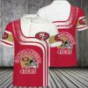 San Francisco 49ers Football 8 Polo Shirt L98 2