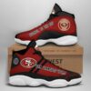 San Francisco 49ers Football Team Sneaker 17 For Lover JD13 SHOES 3