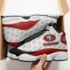 San Francisco 49ers Football Team Sneaker 7 For Lover JD13 SHOES T 2