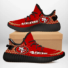 San Francisco 49ers Football Yeezy Customize Sneakers Sport Teams 2