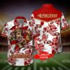 San Francisco 49ers Gift For Fan Personalized Hawaiian Graphic Pri 2