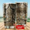 San Francisco 49ers Hunting Custom Name Tumbler 2