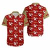 San Francisco 49ers Mickey Mickey and Flowers Hawaii Shirt and Shorts 2